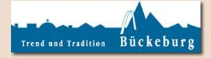 Werbebanner „Trend und Tradition Bückeburg“