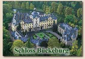 Luftaufnahme von Schloss Bückeburg